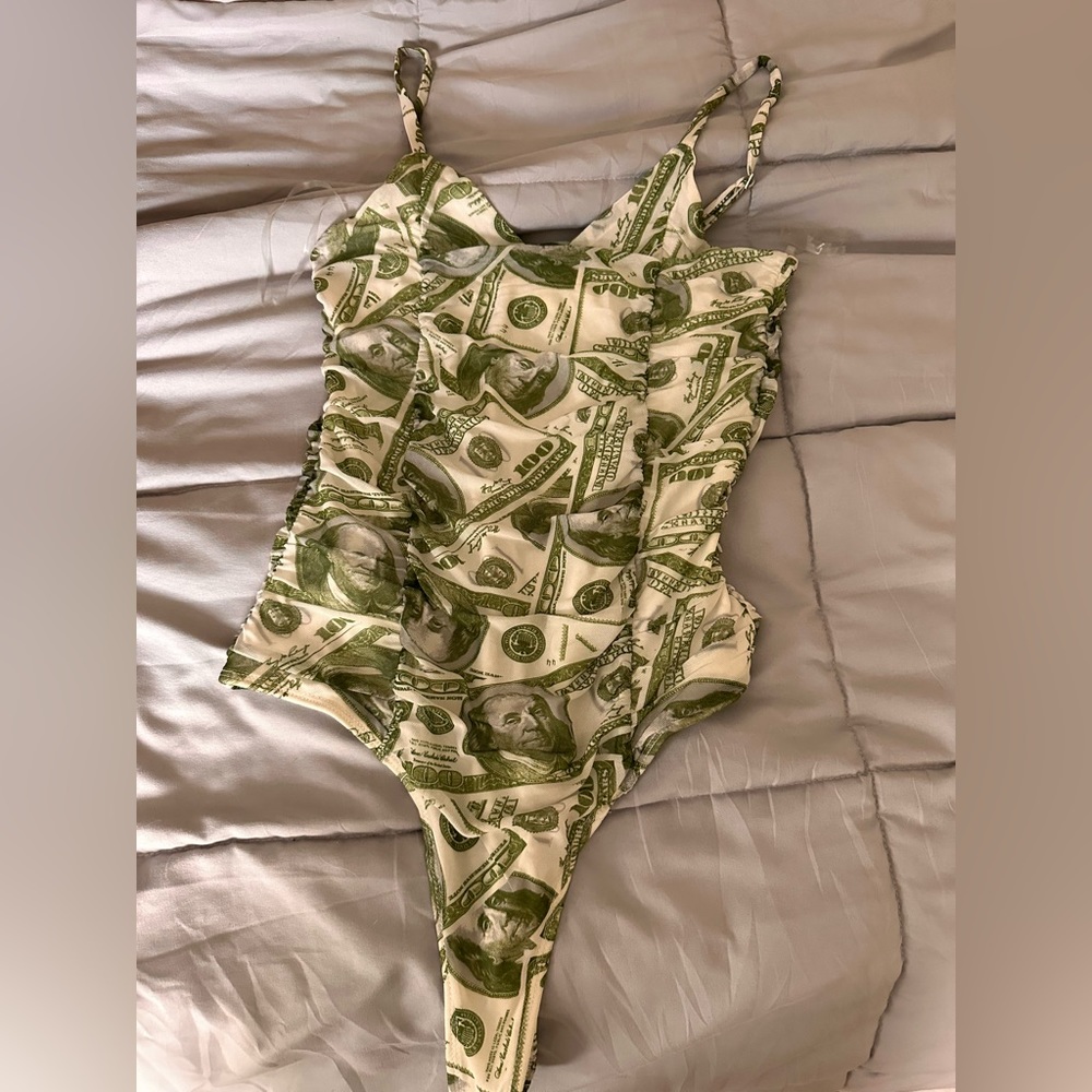 NEW money bodysuit